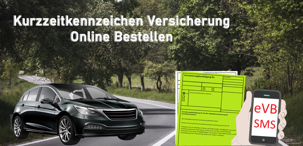 Kurzzeitkennzeichen Frankfurt EVB Überführung Online Bestellen